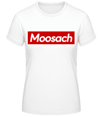 Moosach - Frauen T-Shirt B&C - Weiß - Vorne