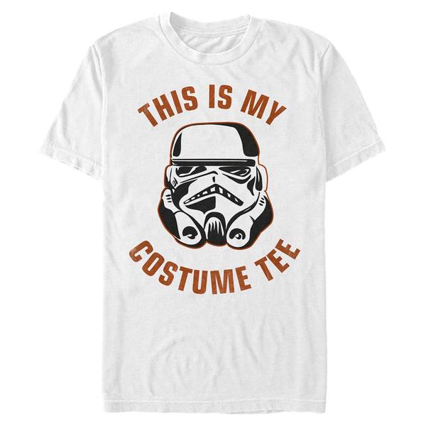 Aperçu: Star Wars - Stormtrooper This Is My Storm Trooper Costume Tee - Halloween - Homme T-shirt - Blanc - Devant
