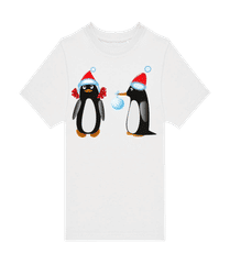 Penguin At Christmas 3 · Kids B&C T-Shirt