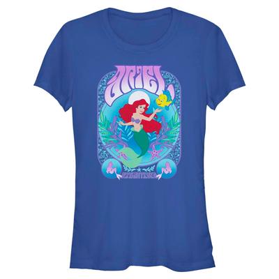Disney Classics - The Little Mermaid - Malá mořská víla Gig - Women's T-Shirt - Royal blue - Front