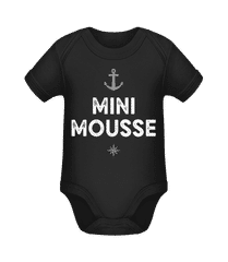 Mini Mousse · Body manches courtes bio