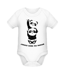 Jamais Sans Ma Maman · Body manches courtes bio