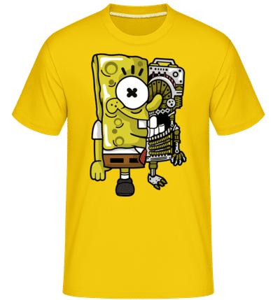 Spongebob -  Shirtinator Men's T-Shirt - Golden yellow - Front