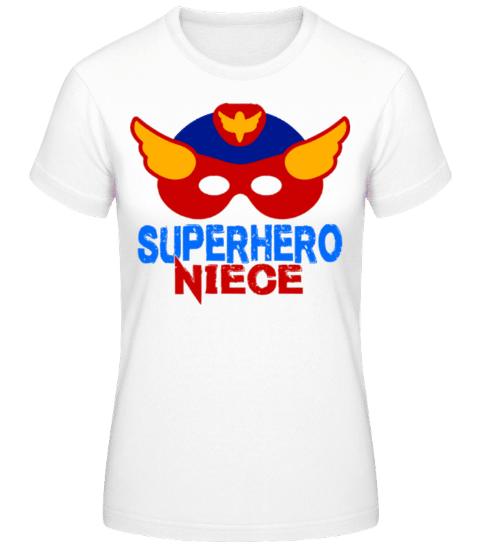 Náhled: superhrdina Neteř - Dámské basic tričko - Bílá - Napřed