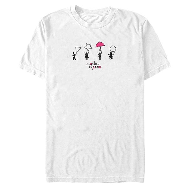 Preview: Netflix - Squid Game - Logo Icon 2 - Men's T-Shirt - White - Front