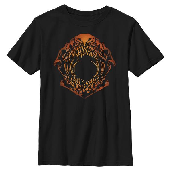 Aperçu: Netflix - Stranger Things - Mind Flayer Pumpkin Face - Halloween - Enfant T-shirt - Noir - Devant