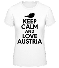 Keep Calm And Love Austria · Women's Basic T-Shirt