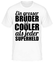 Großser Bruder Superheld · Männer Basic T-Shirt