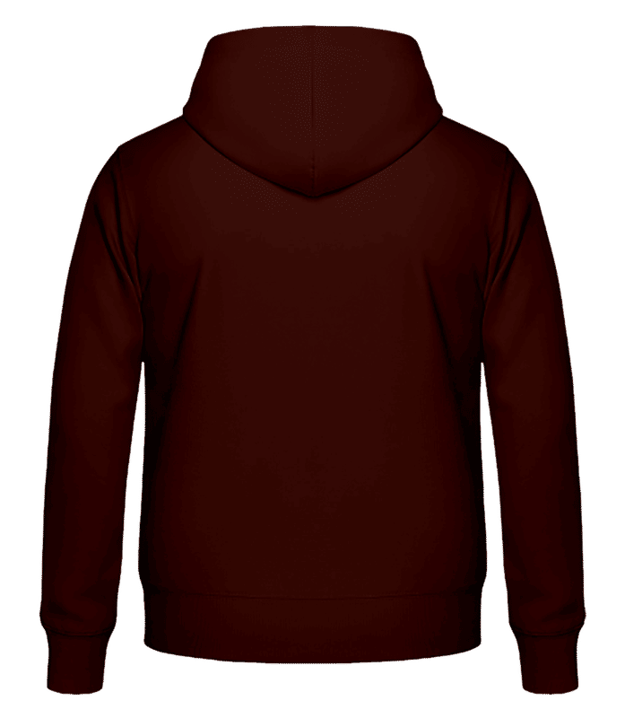 Vorschau: Männer Hoodie - Braun - Hinten