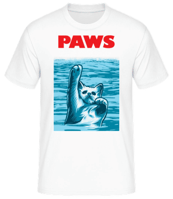 Paws - T-shirt standard Homme - Blanc - Devant