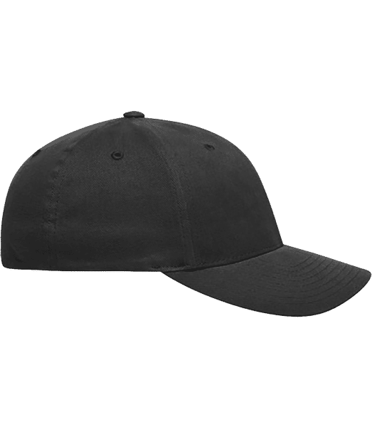 Aperçu: Casquette de baseball FlexFit - Noir - Droite