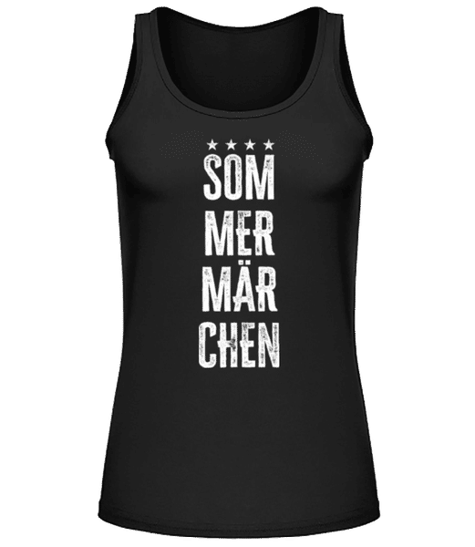 Vorschau: Sommermärchen - Frauen Tank Top - Schwarz - Vorne