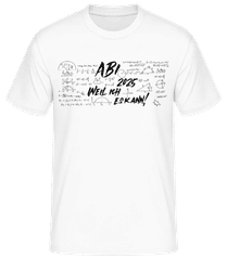 Abi Weil Ich Es Kann · Männer Basic T-Shirt