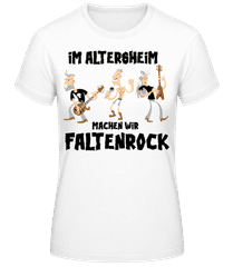 Faltenrock Im Altersheim · Frauen T-Shirt B&C