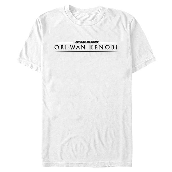 Aperçu: Star Wars - Obi-Wan Kenobi - Logo Kenobi - Homme T-shirt - Blanc - Devant
