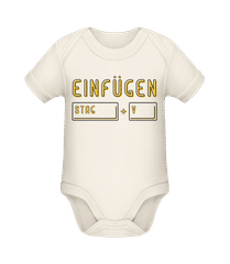 Einfuegen · Baby Bio Strampler
