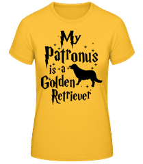 My Patronus Is A Golden Retrieve · Frauen Basic T-Shirt