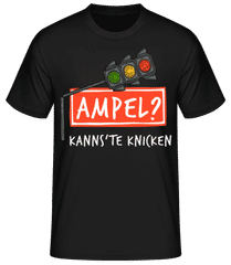 Politik Ampel Kanns'te Knicken · Männer Basic T-Shirt