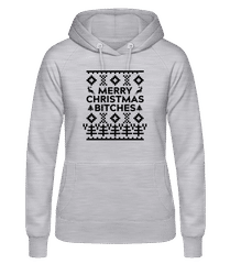 Merry Christmas Bitches · Frauen Basic Hoodie
