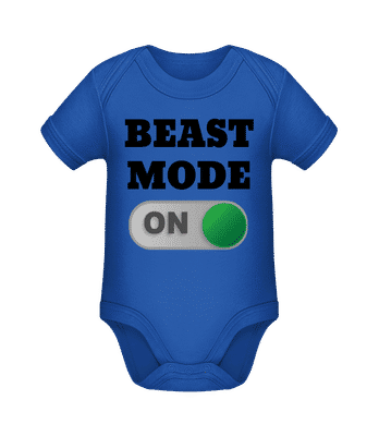 Beast Mode On - Bio body pro děti - Královská modrá - Napřed