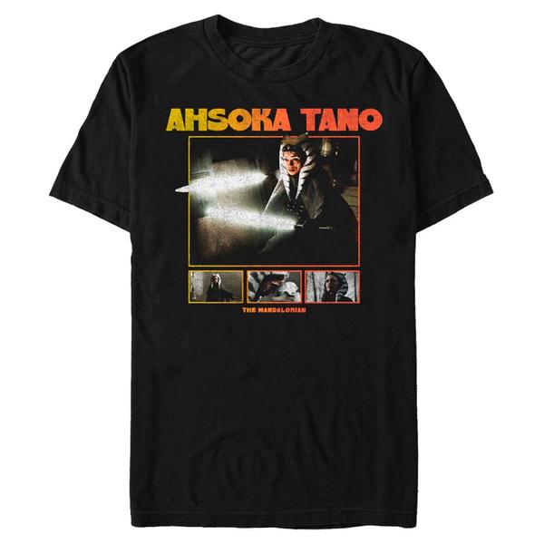 Aperçu: Star Wars - The Mandalorian - Skupina Jedi Knight - Homme T-shirt - Noir - Devant