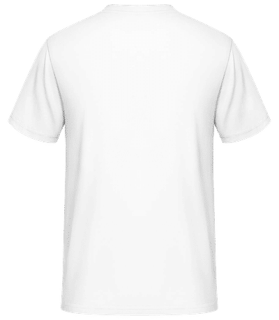 Drapeau Déchiré De Roumanie - T-shirt standard Homme - Blanc - Derrière