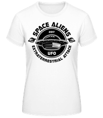 Aliens Ufo Attack · T-shirt femme B&C