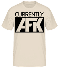V súčasnej dobe AFK · Pánske basic tričko