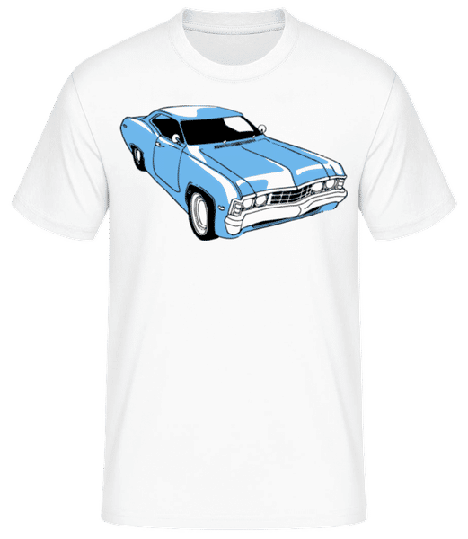Aperçu: Car Comic - T-shirt standard Homme - Blanc - Devant