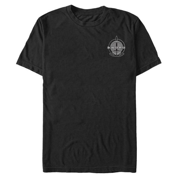Aperçu: Marvel - WandaVision - Logo Simple - Homme T-shirt - Noir - Devant