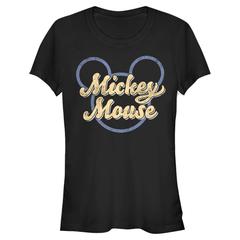 Disney Classics - Mickey Mouse - Mickey Script - Dámske Tričko