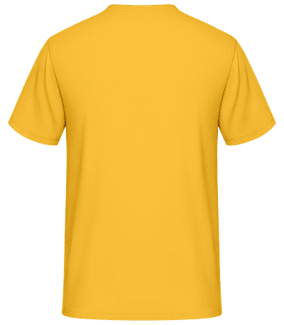 Disney - Big Hero 6 - Hiro Poster - Men's T-Shirt - Golden yellow - Back