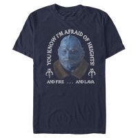 Star Wars - The Mandalorian - Mythrol Fire Lava Heights - Men's T-Shirt - Navy - Front
