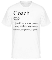 Coach Definition · T-shirt homme B&C