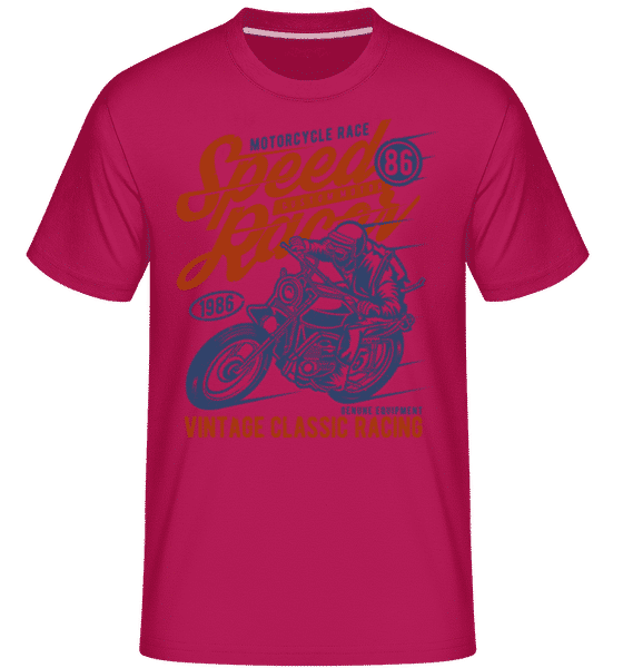 Preview: Speed Racer(1) -  Shirtinator Men's T-Shirt - Magenta - Front