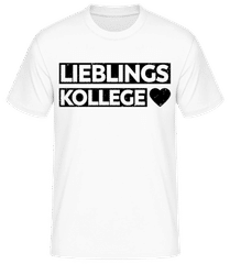 Lieblingskollege Schwarz · Männer Basic T-Shirt