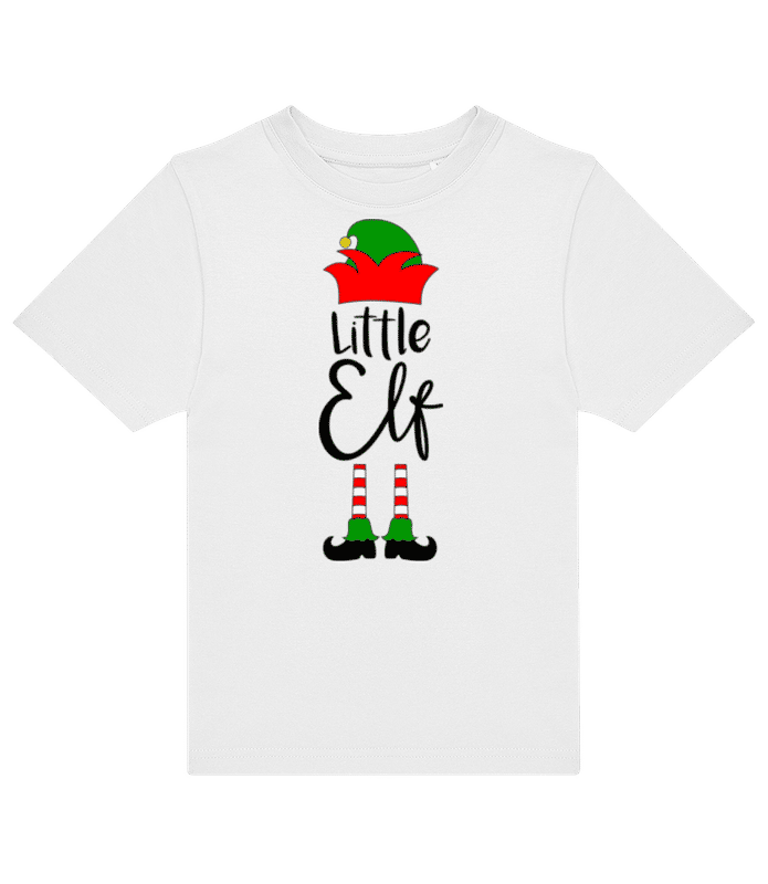 Aperçu: Little Elf Abstract - T-shirt homme B&C - Blanc - Devant