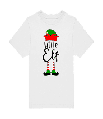 Little Elf Abstract - T-shirt homme B&C - Blanc - Devant