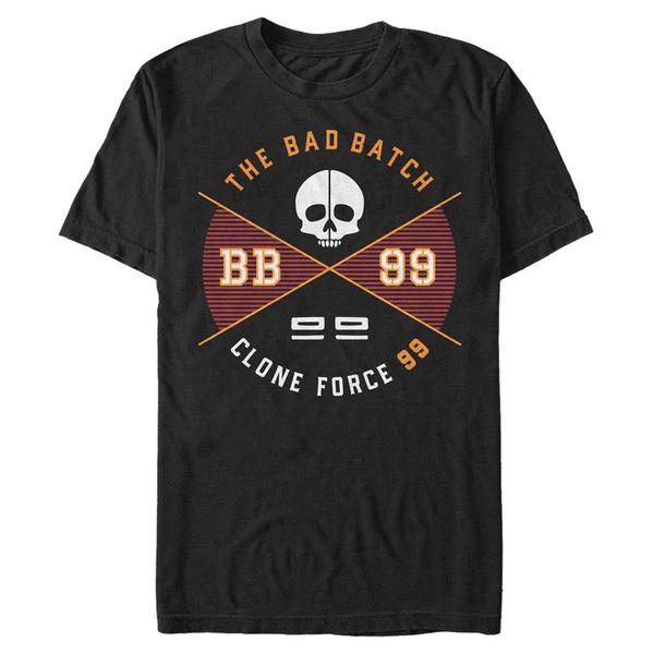 Aperçu: Star Wars - The Bad Batch - Logo Batch Badge - Halloween - Homme T-shirt - Noir - Devant