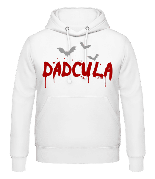 Aperçu: Dracula - Sweat à capuche Homme - Blanc - Devant