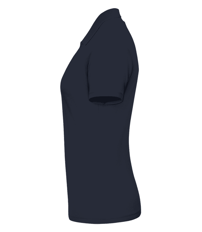 Náhľad: Dámska polokošeľa Fine Piqué - Namornícka modrá - Doľava