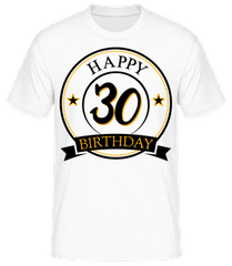 Happy Birthday 30 · Männer T-Shirt B&C