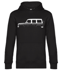 'Mercedes G W460' Silhouette · Men’s Standard Hoodie