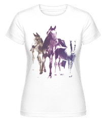 Chevaux Polaroid ·  T-shirt Shirtinator femme