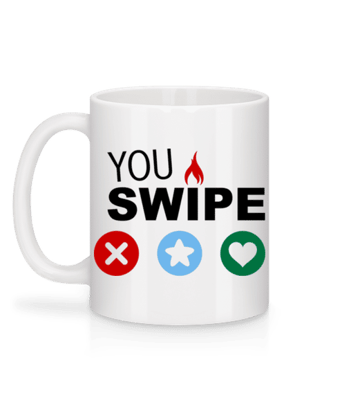 Aperçu: Your Choice - Mug en céramique blanc - Blanc - Derrière