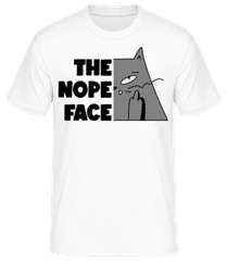 The Nope Face · Männer Basic T-Shirt
