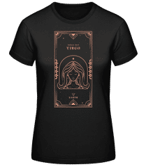 Art Deco Zodiac Sign Virgo · Frauen Basic T-Shirt