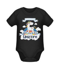 Born to Be A Unicorn · Baby Bio Strampler