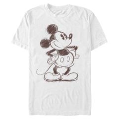 Disney Classics - Mickey Mouse - Mickey Mouse Sketchy Mickey - Homme T-shirt