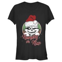 Marvel - Guardians of the Galaxy - Rocket Greetings - Christmas - Women's T-Shirt - Black - Front